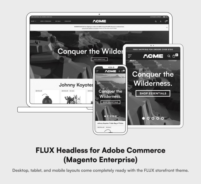 FLUX Headless 1.0 for Adobe Commerce (Magento Enterprise)
